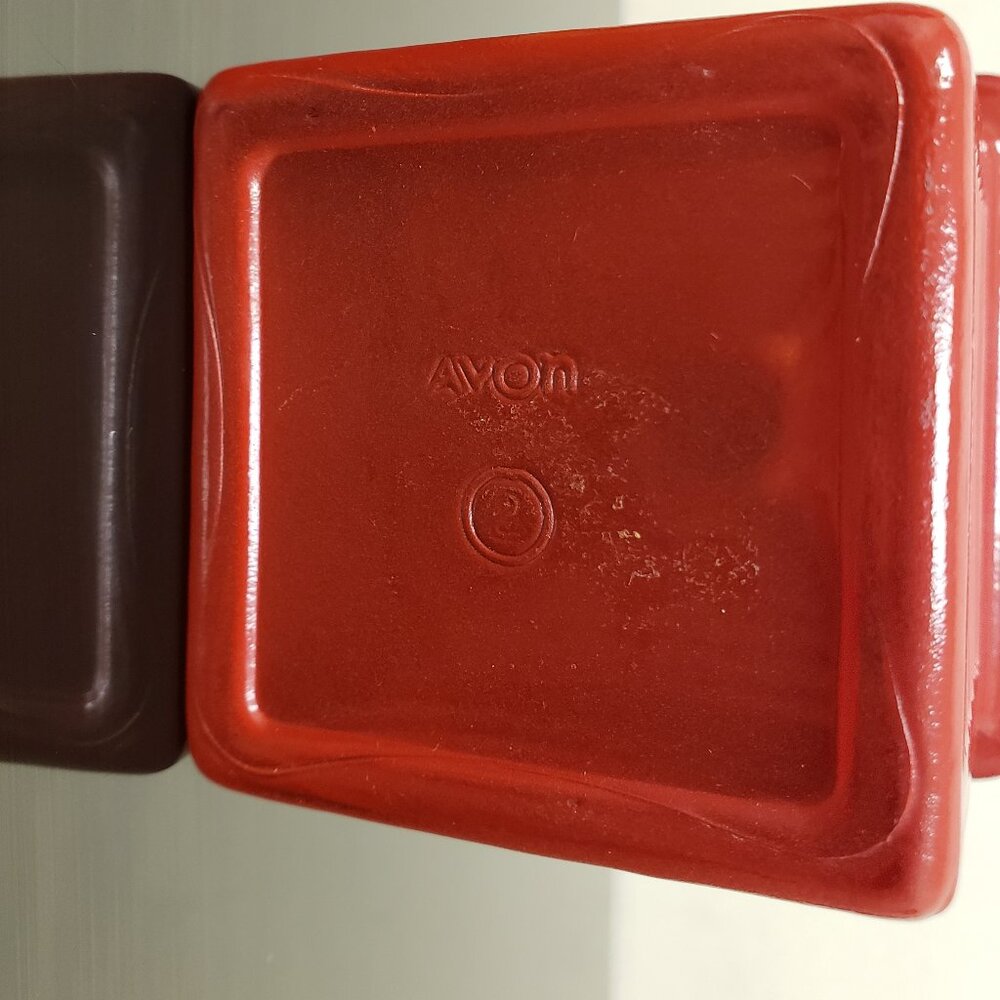 Vintage Avon HORSE WEATHERVANE RED ROOF Glass Collectible Bottle - Picture 5 of 7